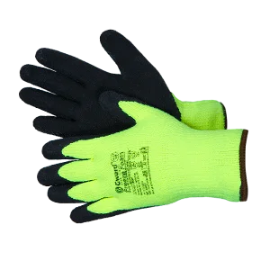 Перчатки Gward Freeze Foam из акриловой пряжи с начесом + вспенен. латекс, L5004