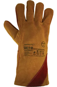 Краги спилковые ArmProtect с усилением, SK110