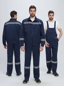 Костюм Лигор-2 СОП У. (тк.Смесовая,210) п/к, т.синий