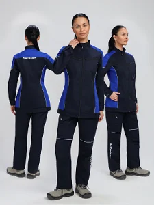 Куртка женская ProfLineSpecialist (тк.Смесовая,240), т.синий/васильковый