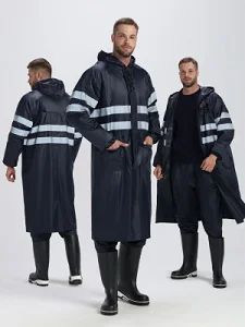 Плащ влагозащитный ProfLineSpecialist СОП (ПВХ,210), т.синий