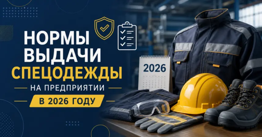 Нормы выдачи спецодежды на предприятии в 2026 году